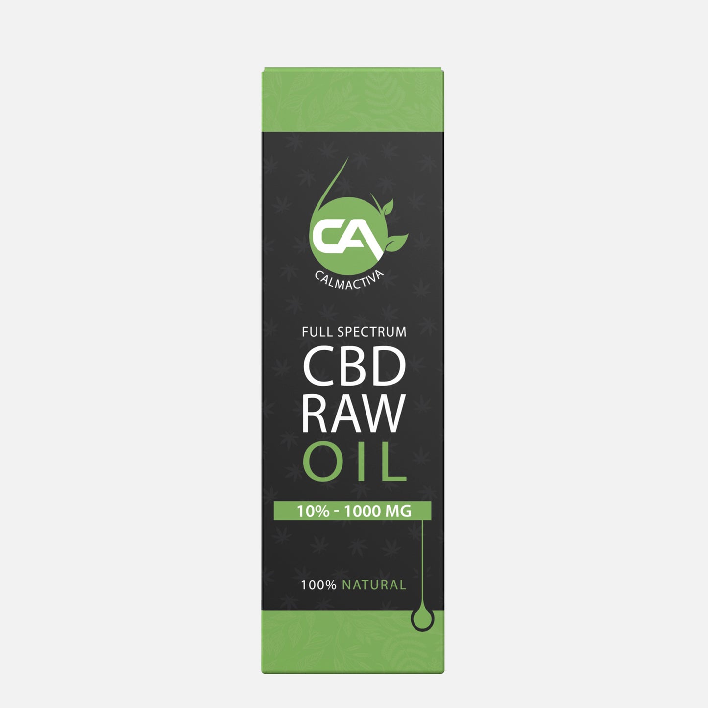 Calmactiva Hennep-olie RAW 10% (1000 mg) – 10 ml - CalmActiva