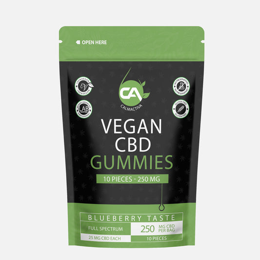 Calmactiva Vegan CBD Gummies 10p Full Spectrum - CalmActiva