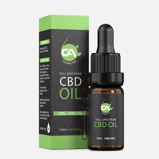 Calmactiva Hennep-Olie Full Spectrum 10% 10 ml - CalmActiva