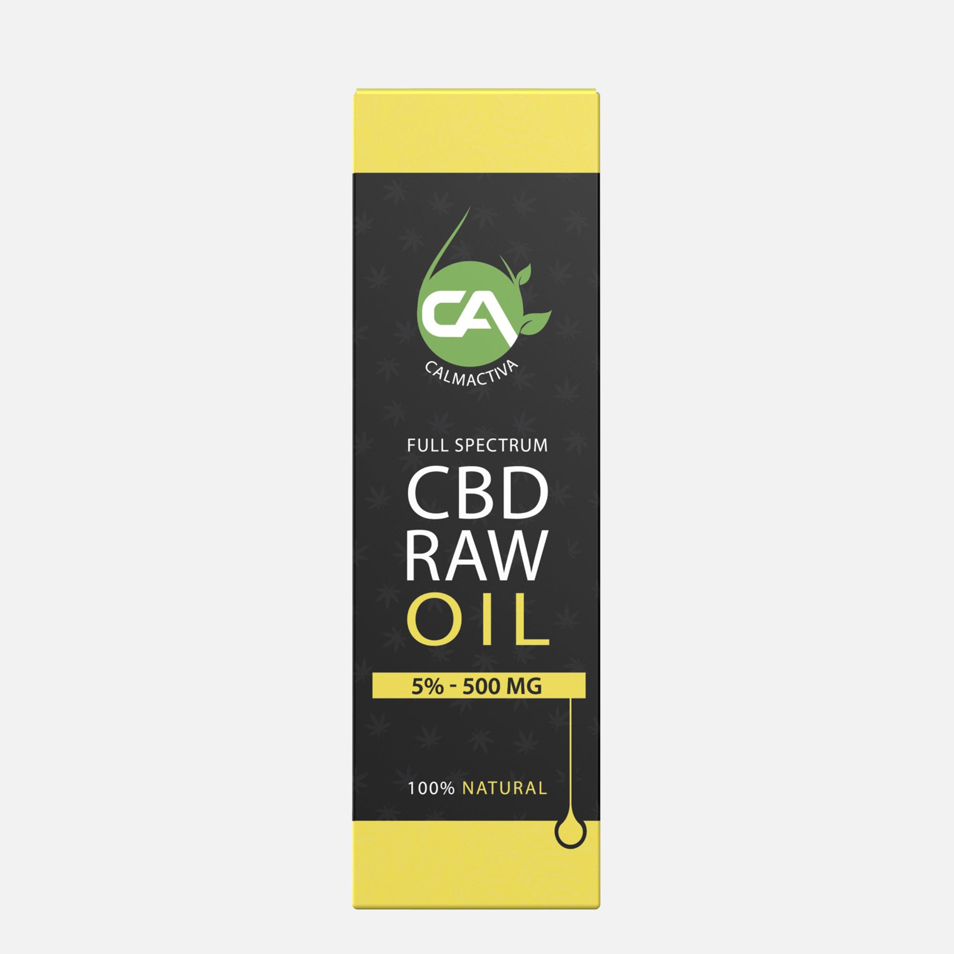 Calmactiva Hennep-olie RAW 5% (500 mg) – 10 ml - CalmActiva