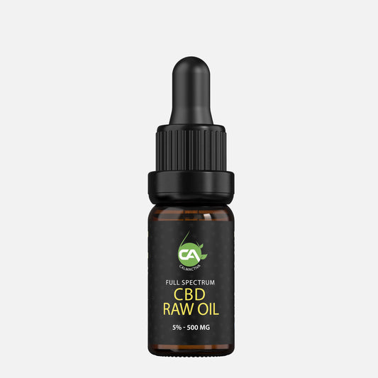 Calmactiva Hennep-olie RAW 5% (500 mg) – 10 ml - CalmActiva