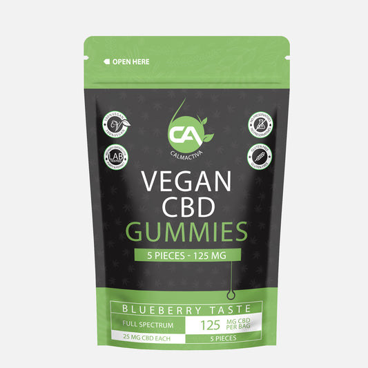 Calmactiva Vegan CBD Gummies 5 p Full Spectrum - CalmActiva